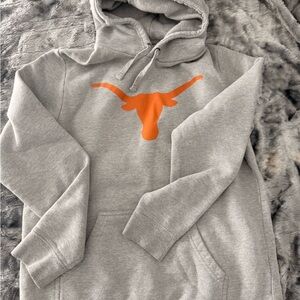 Fanatics Gray Hoodie with Orange Logo